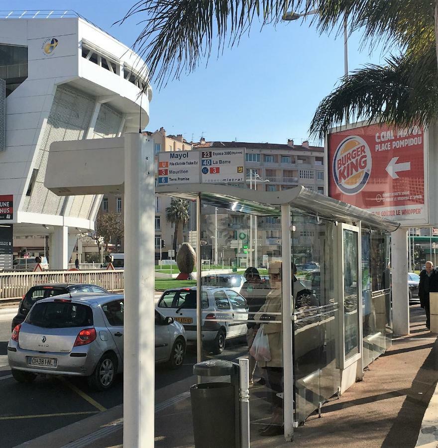 Cosy T2 Port de Toulon - Stade Mayol Clim, WIFI Gratuit Extérieur photo