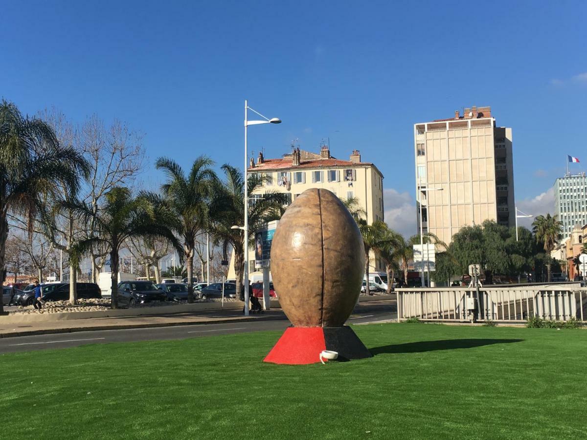 Cosy T2 Port de Toulon - Stade Mayol Clim, WIFI Gratuit Extérieur photo